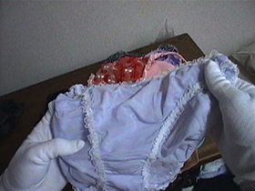 下着窃盗女性宅侵入撮　一人暮らしＯＬ編　サンプル画像03